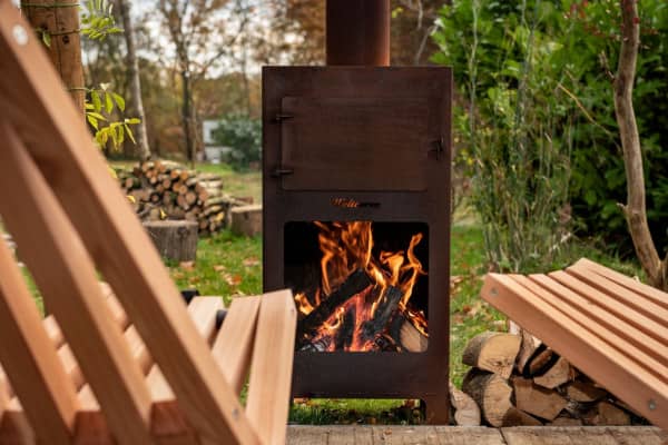 Nexo Fireplace Premium with Pizza Module