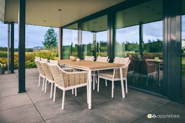 Apple Bee Geflecht Essgruppe Milou Oyster