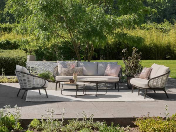 Pine Key Lounge Set Bronze 6-Personen