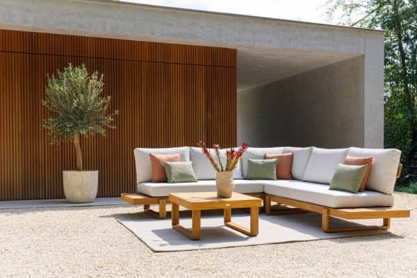 Aluminum Lounge Timber 7 people