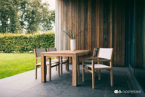 Applebee Teakholz Essgruppe Frejus 4 Personen bei Gartenmode 