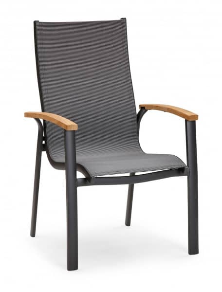 Aluminium Teak Folding Chair Cavalese