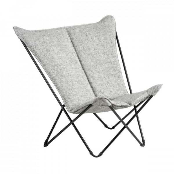 Gepolsterte Breiter Butterfly Chair Sphinx - Tundra Sunbrella® - Grau