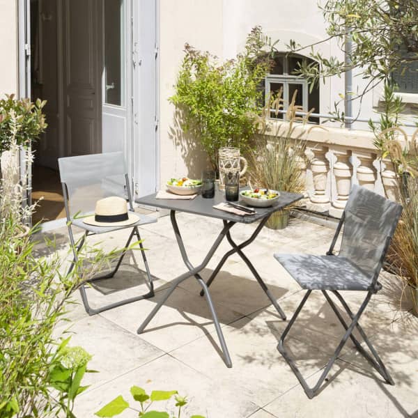 Balcony Set Kompakter Klappstuhl inkl. Tisch - Batyline® Iso