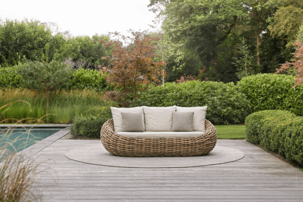 Apple Bee wicker lounge group Cocoon