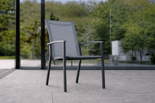 Aluminum Eva double sun lounger incl. parasol