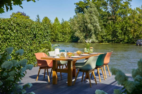 Sophie Yasmani Teak Mixed Colours Sitzgruppe 6-Personen